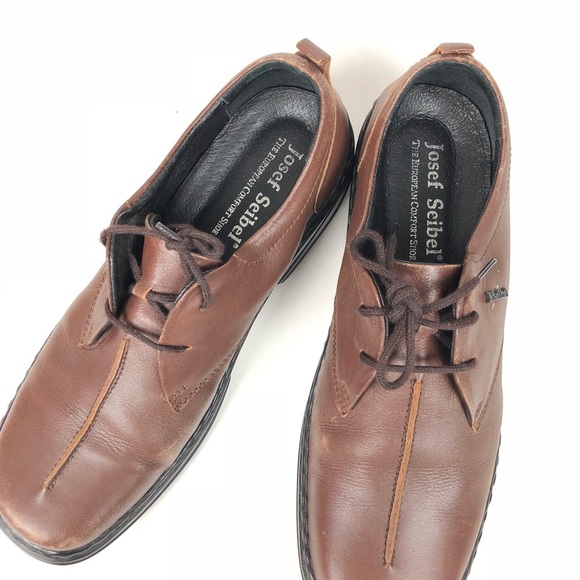 Josef Seibel Men's Leather Comfort dress shoe - Picture 3 of 7